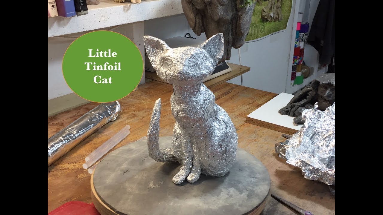 Little Cat Tinfoil Sculpt