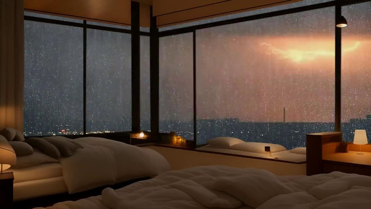INSTANT DEEP SLEEP 💤 Cozy Rain Sounds for Insomnia Relief & Anxiety Reduction | 8 HRS