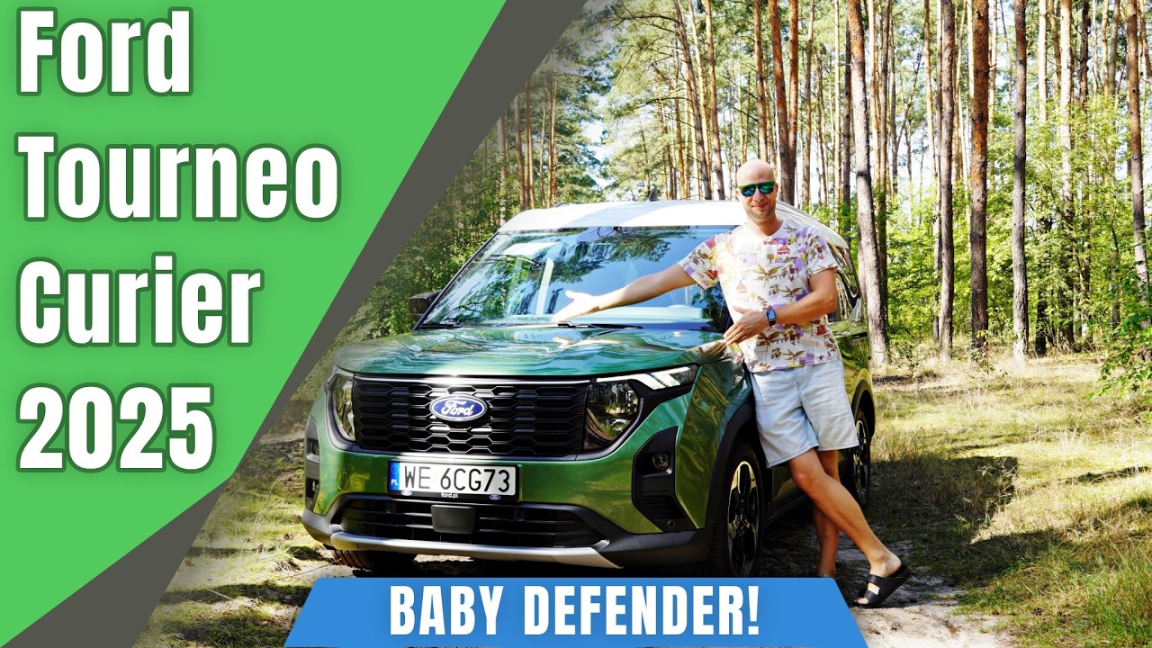 Ford Tourneo Courier 1.0 EcoBoost 125 KM 2025. Baby Defender!