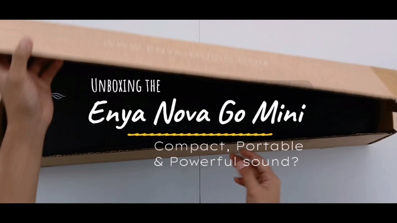 Enya Nova Go Mini  | Unboxing | Compact, Portable, Powerful Sound? #enyaguitar #travelguitar