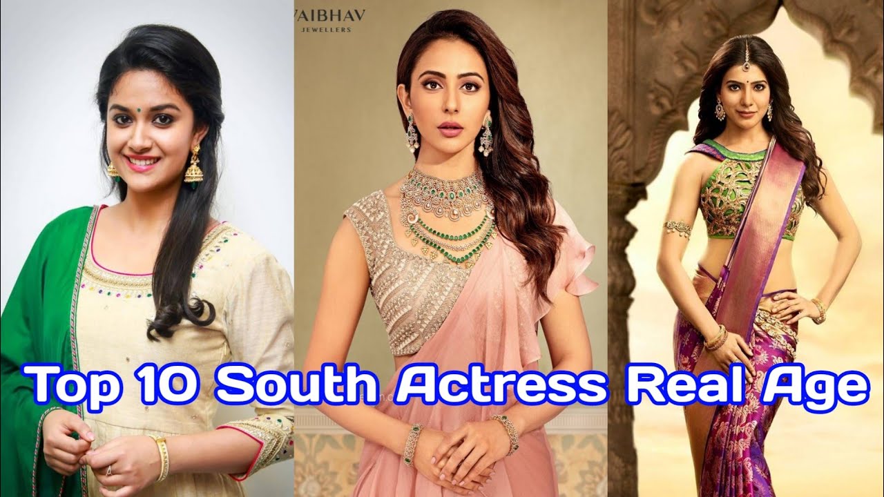 Top 10 South actress age | Top10 south actress