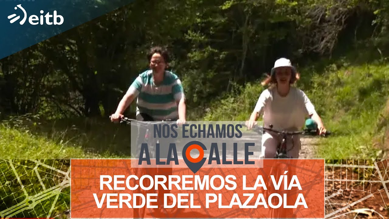 Recorremos la vía verde del Plazaola a su paso por Lekunberri