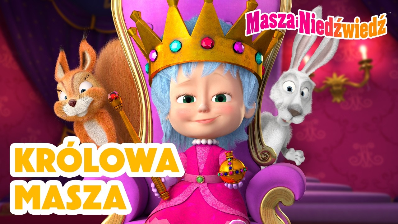 Masza i Niedźwiedź ✨ Królowa Masza 👑 Kolekcja kreskówek ✨ Masha and the Bear