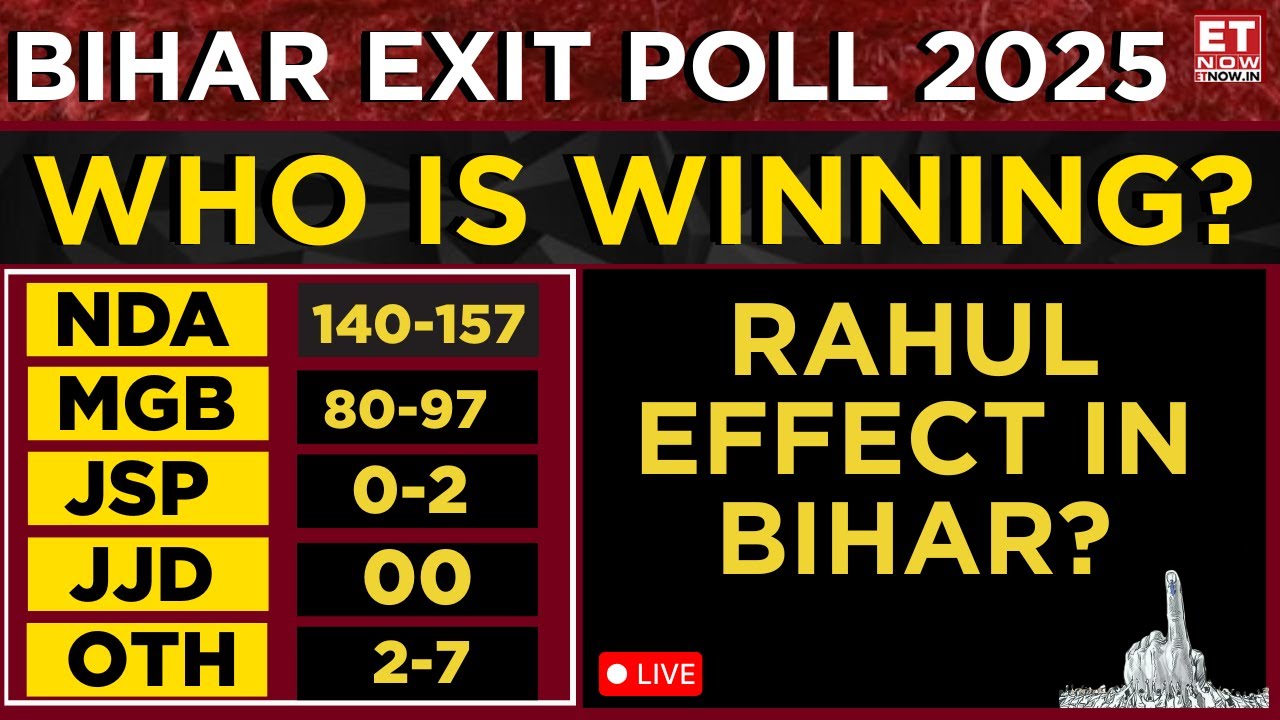 Bihar Election Exit Poll 2025: Has Rahul Gandhi Pulled Down Another Alliance? | Breaking News