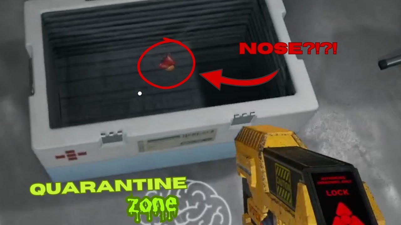 Quarantine Zone - You want me to cut what off?!