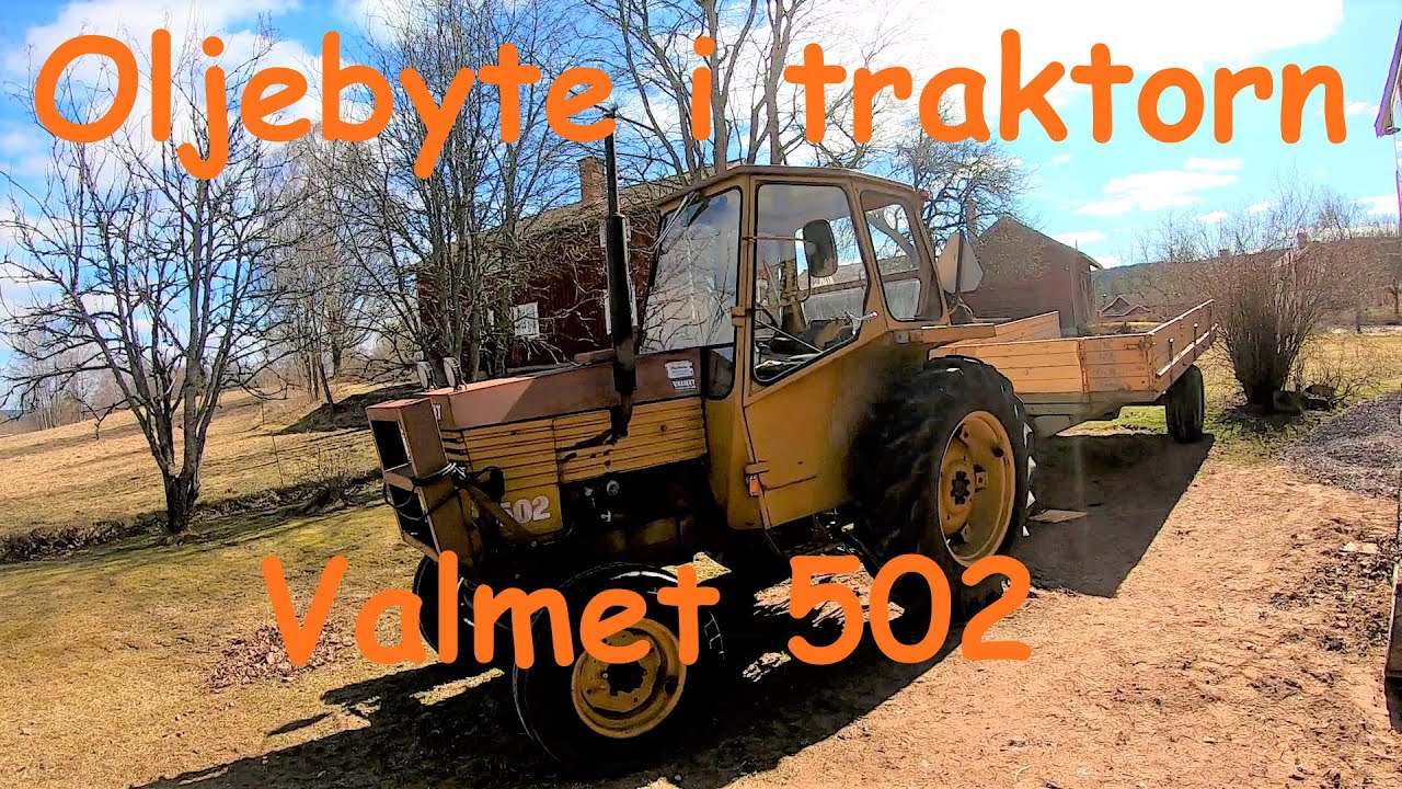 Olje och filterbyte valmet 502