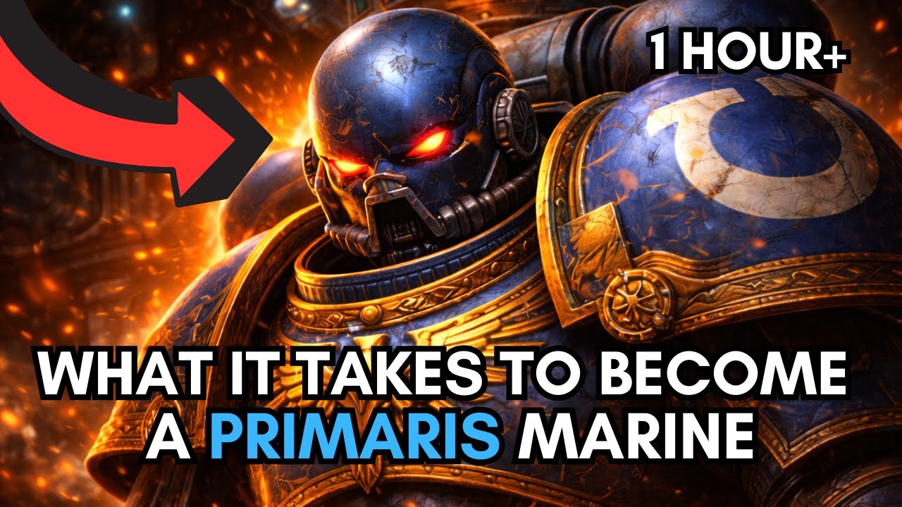 What It Really Takes To Become A Primaris Marine In Warhammer 40k | WH40K Lore