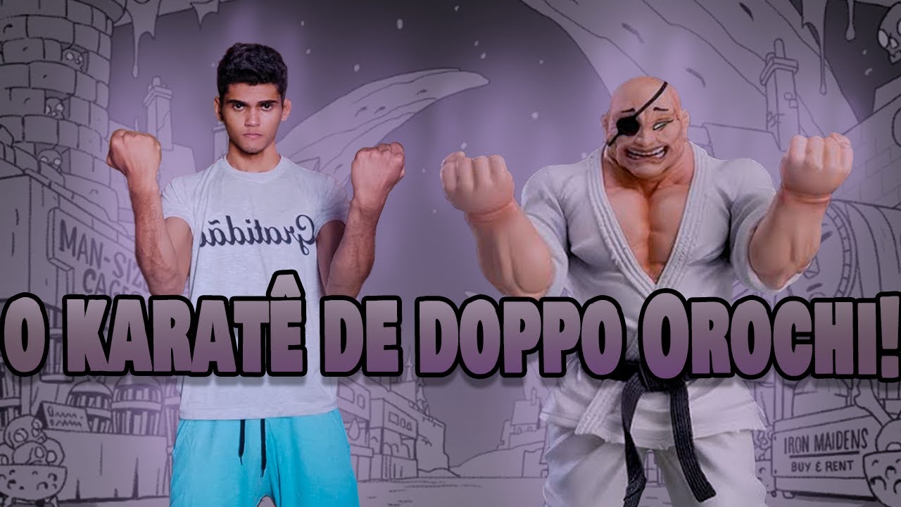 O KARATÊ de DOPPO OROCHI!! (BAKI)