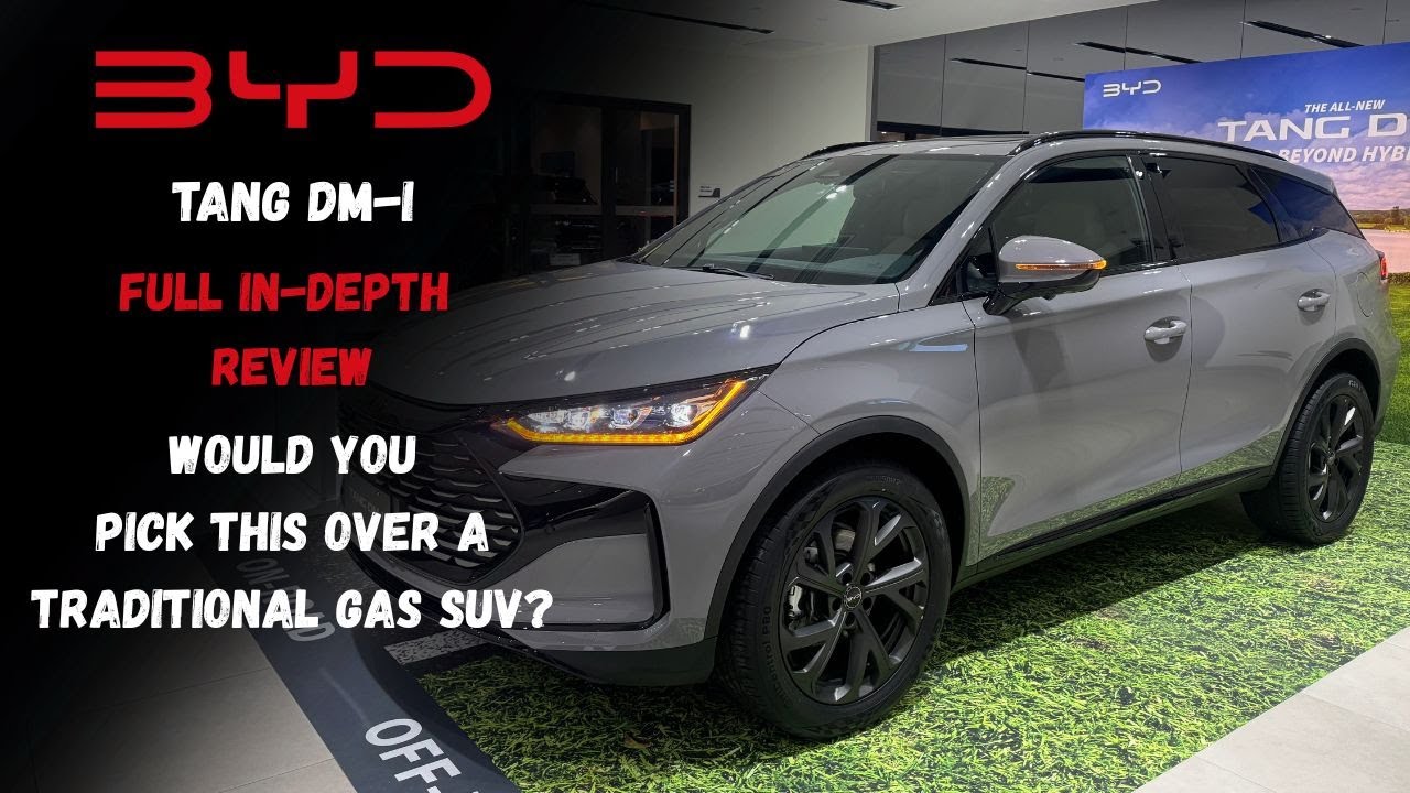 BYD Tang DM-i Full In-Depth Tour | Review | Walkaround | Moonstone Grey