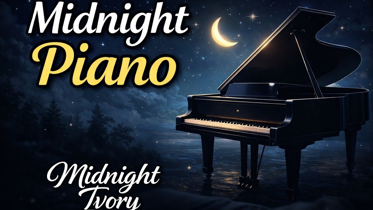 Relaxing Piano Music for Sleep – Midnight Ambience 🌙 (3 Hours)