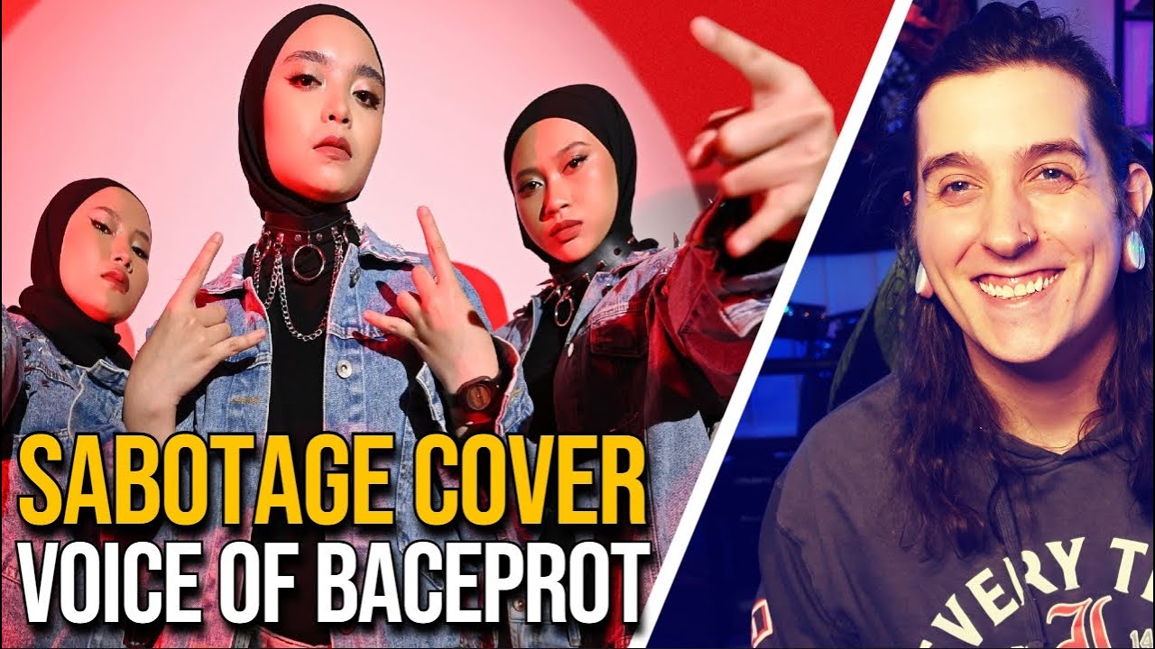 Реакция барабанщика на кавер Beastie Boys SABOTAGE в исполнении VOICE OF BACEPROT