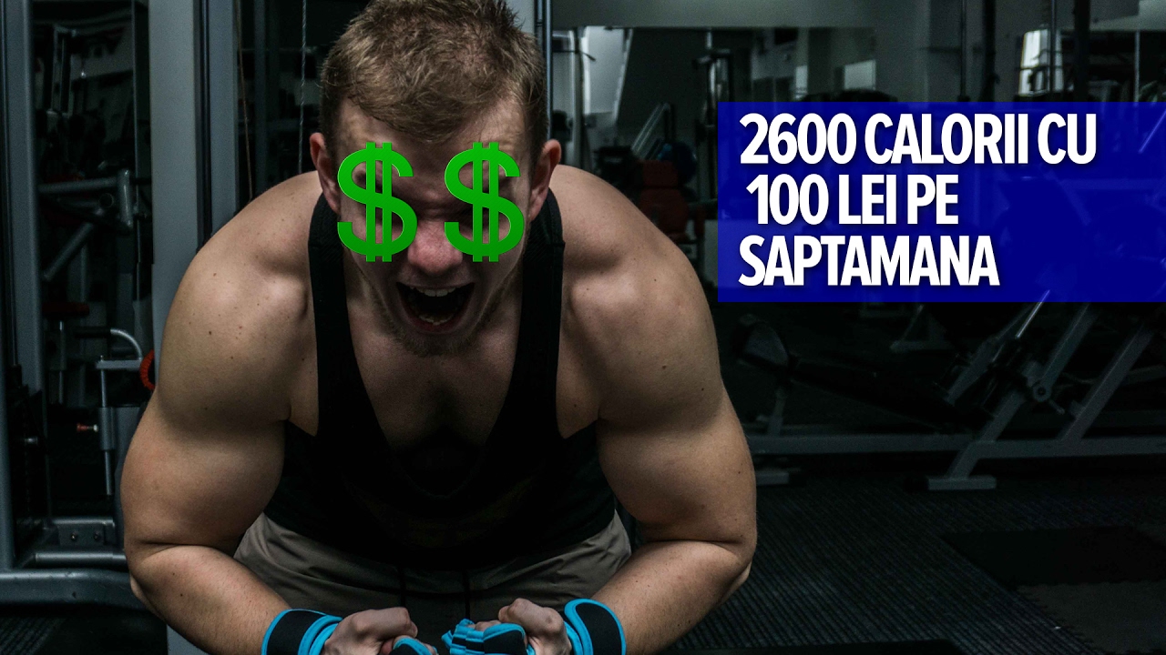 2600 Calorii cu 100 Lei pe Saptamana