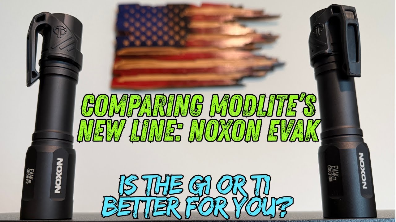 Comparing the T1 VS G1 of Modlite&rsquo;s new NOXON EVAK line
