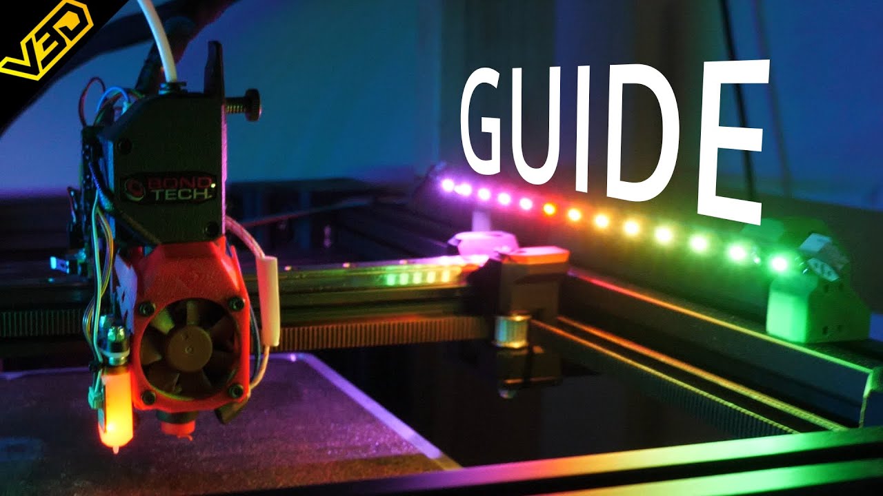 Complete Guide for 3D Printer LED and RGB Lighting with Klipper