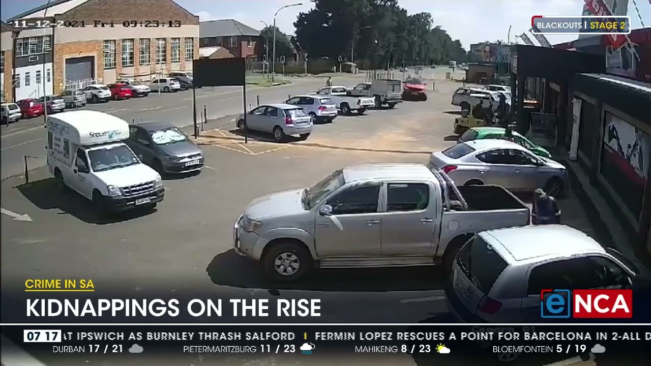 Crime in SA | Kidnappings on the rise