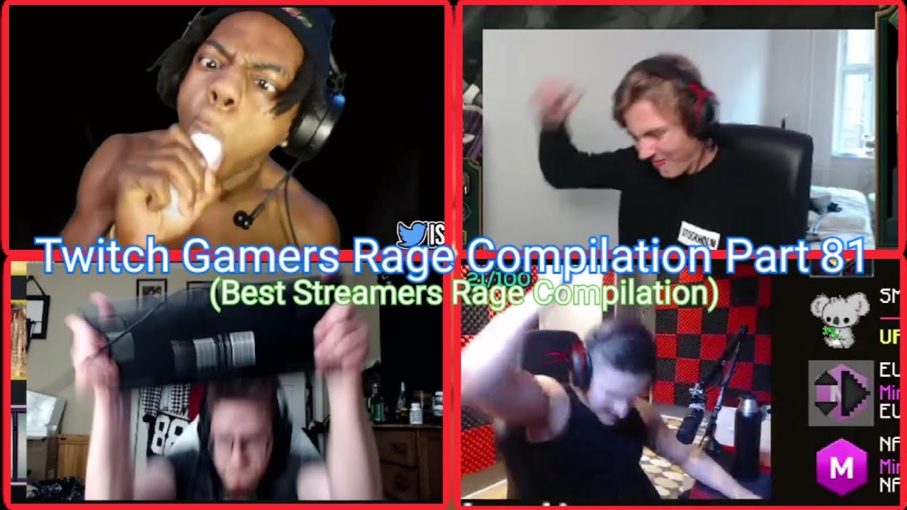 Twitch Gamers Rage Compilation Part 81