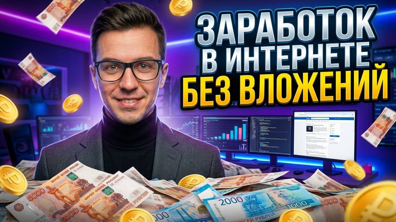 Заработок в интернете без вложений: Лучшие сайты и проверенные способы