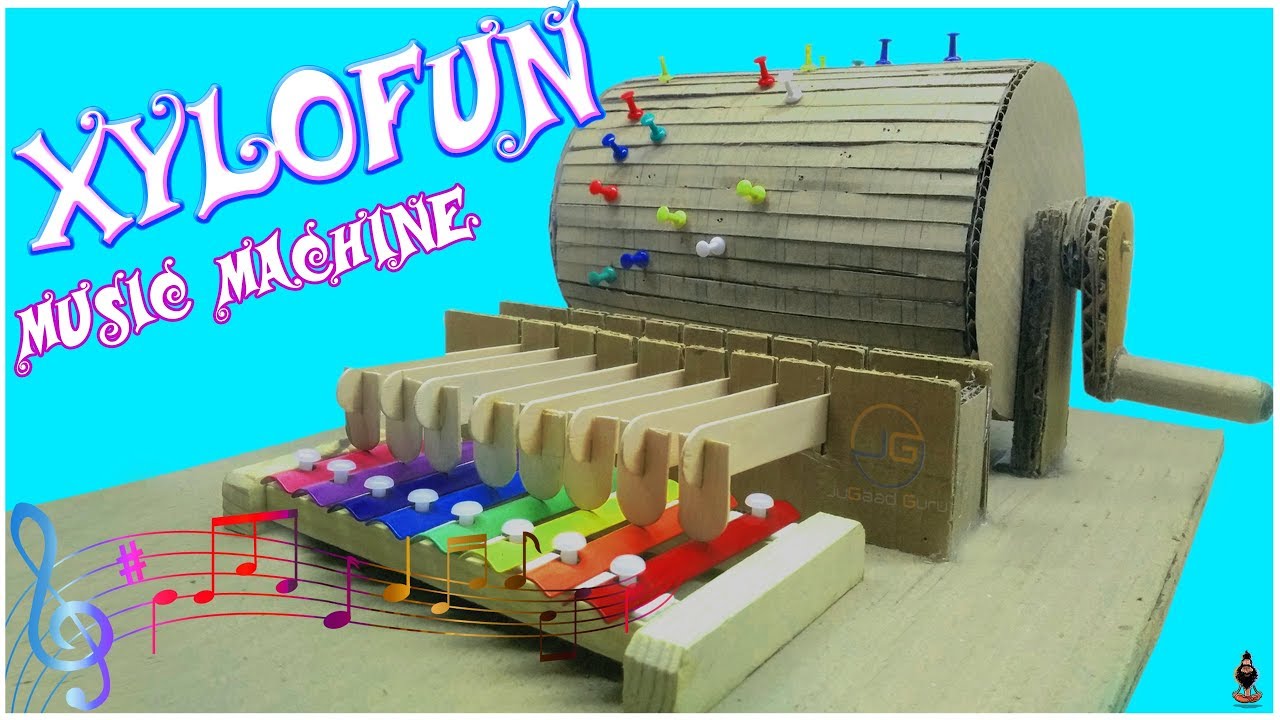xylophone music machine/Diy music project jugaad 😎