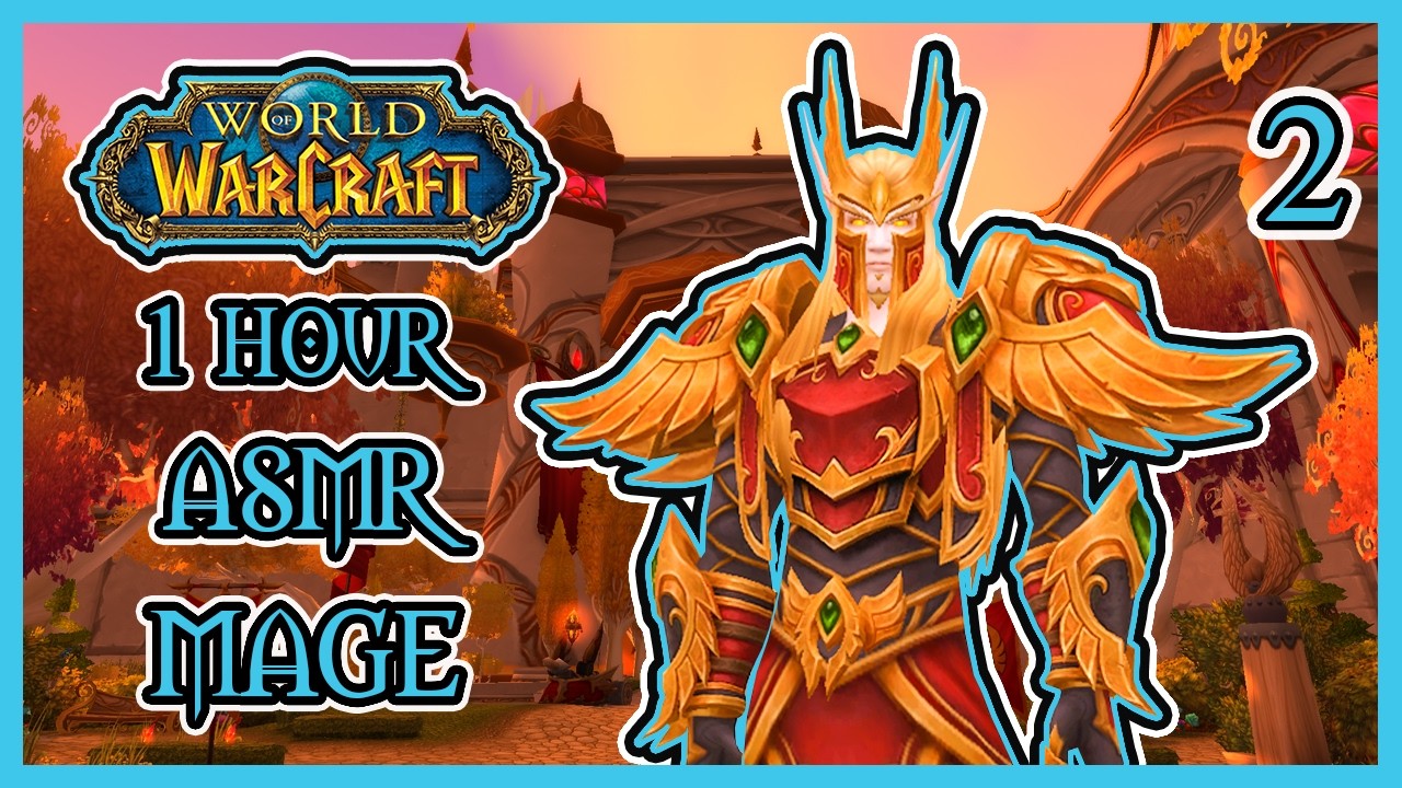 Blood Elf Gameplay - Part 2 - WoW Gameplay 2025 No Commentary  - 1 Hour ASMR (War Within)