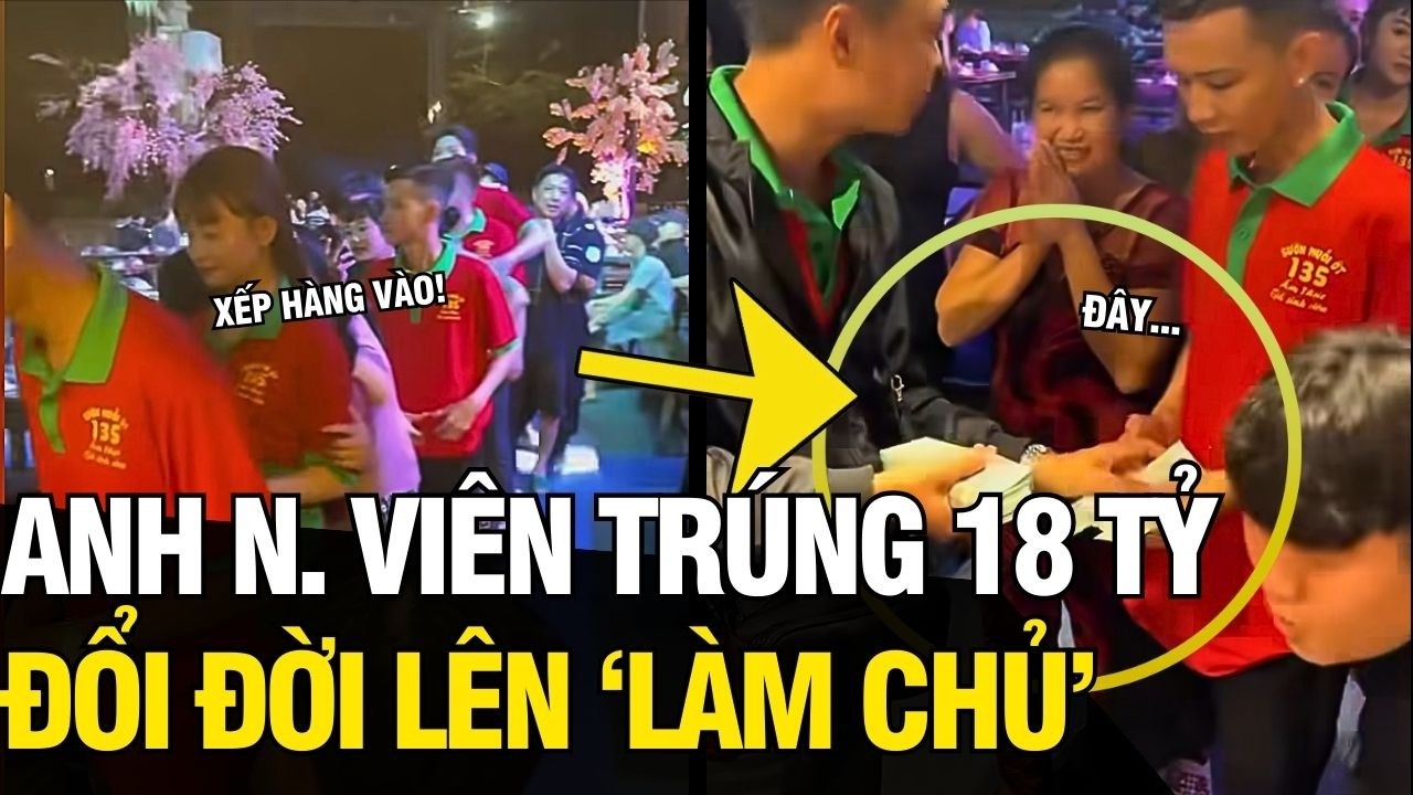 Đang làm PHỤC VỤ, anh nhân viên TRÚNG SỐ 18 tỷ, đổi đời lên LÀM CHỦ | Tin Ngắn 3 Phút