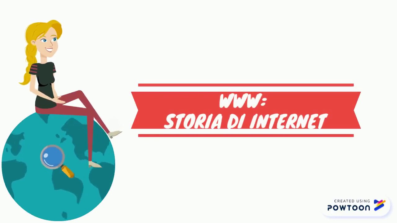 Tecnologia, classe quarta: WWW - la storia di Internet.