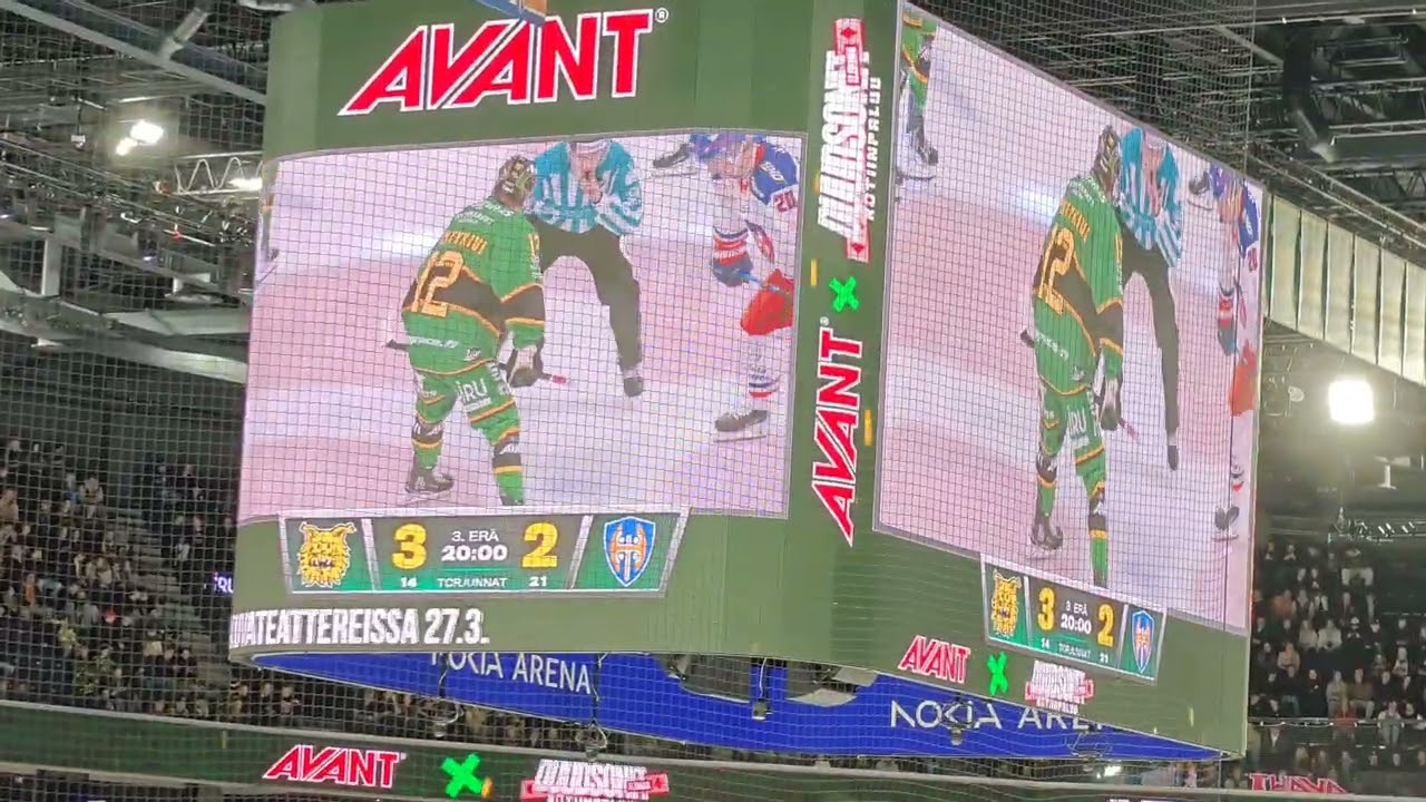 7. maaliskuuta 2026 Liiga kauden 25-26 runkosarjan viimeinen paikallis Derby.