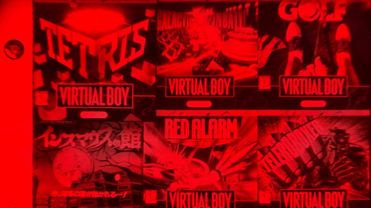 Virtual Boy Nintendo Switch Online Accessory UNBOXING Plus Game Footage