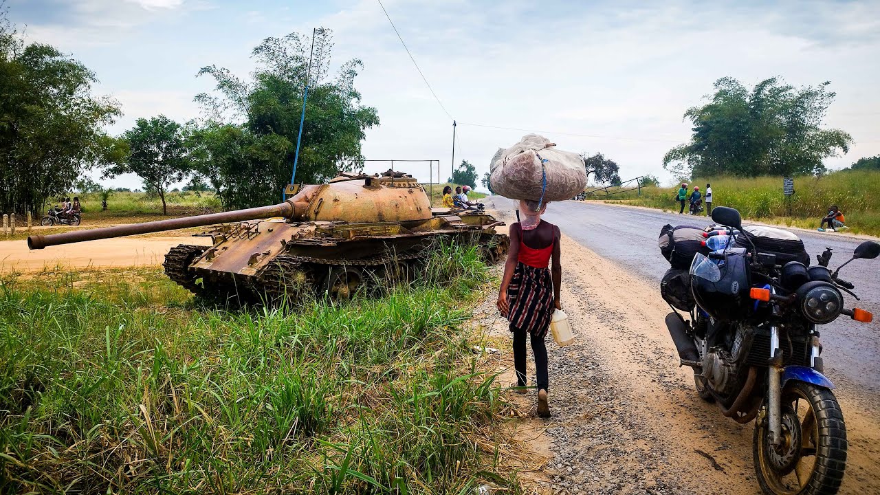 18: A Day in The DRC | Motorcycle Diaries | Overlanding Africa | Democratic Republic of Congo |