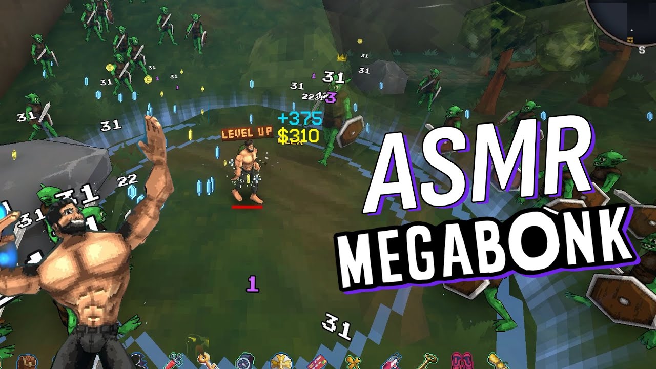 АСМР Megabonk - новый шедевр? Вампайр сурвавр в 3D, с отсылочками ;) | ASMR