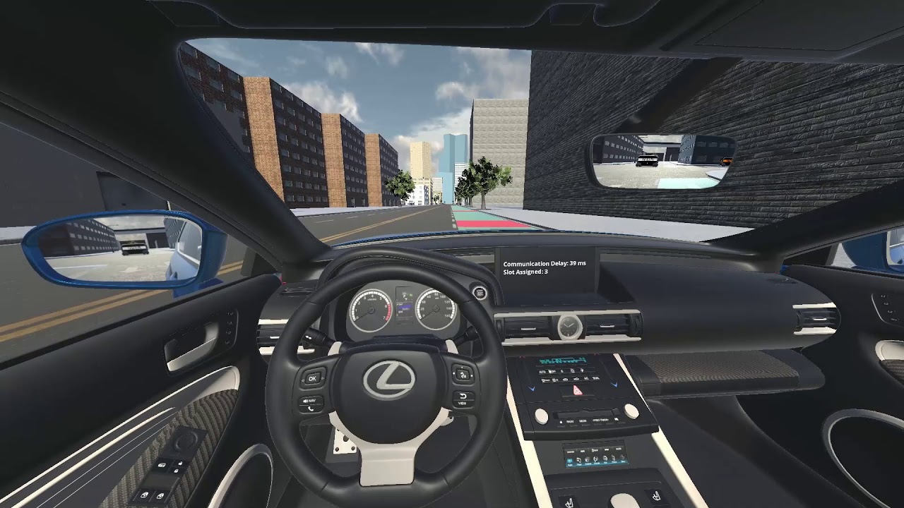 Slot-Reservation Based AR HMI for Connected Vehicles