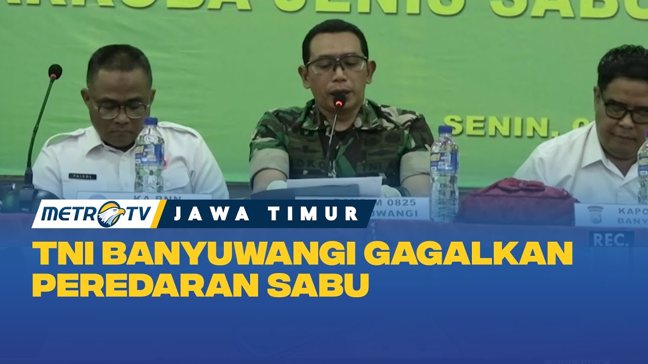 TNI Banyuwangi Gagalkan Peredaran Sabu RogoJampi