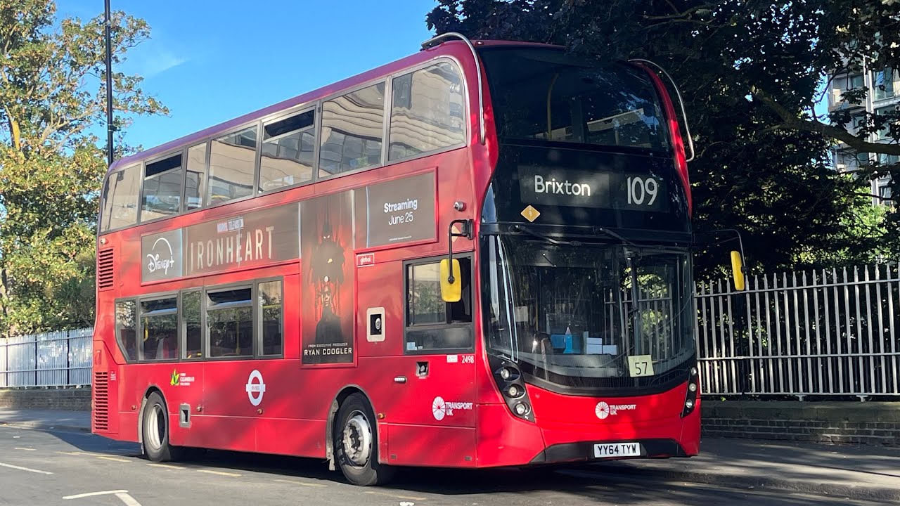 FRV | Transport UK Bus Route 109 Croydon Town Centre - Brixton | 2498 (YY64 TYW)