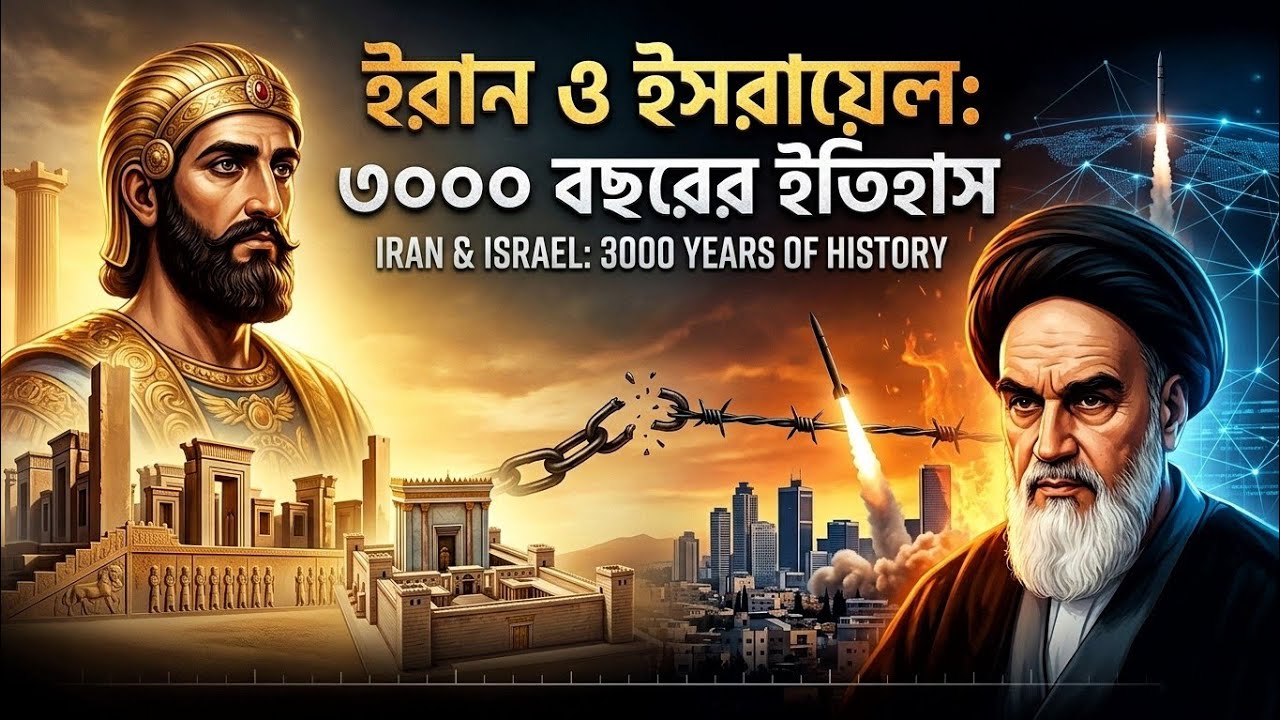 ইরান ও ইসরায়েল: ৩০০০ বছরের ইতিহাস | Iran & Israel: A 3,000-Year History