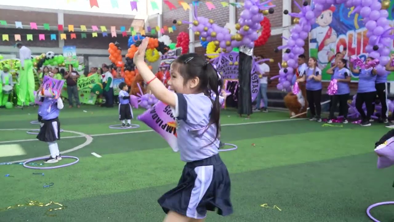 Baile Nivel Inicial | 3 años Morado 💜 | Olimpiadas Caceristas 2025