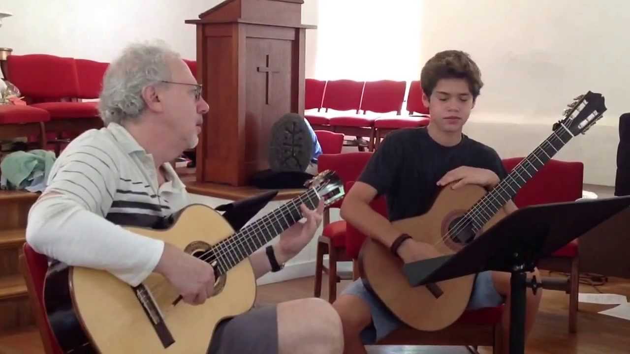 Zak - Bourree with Fred Hand