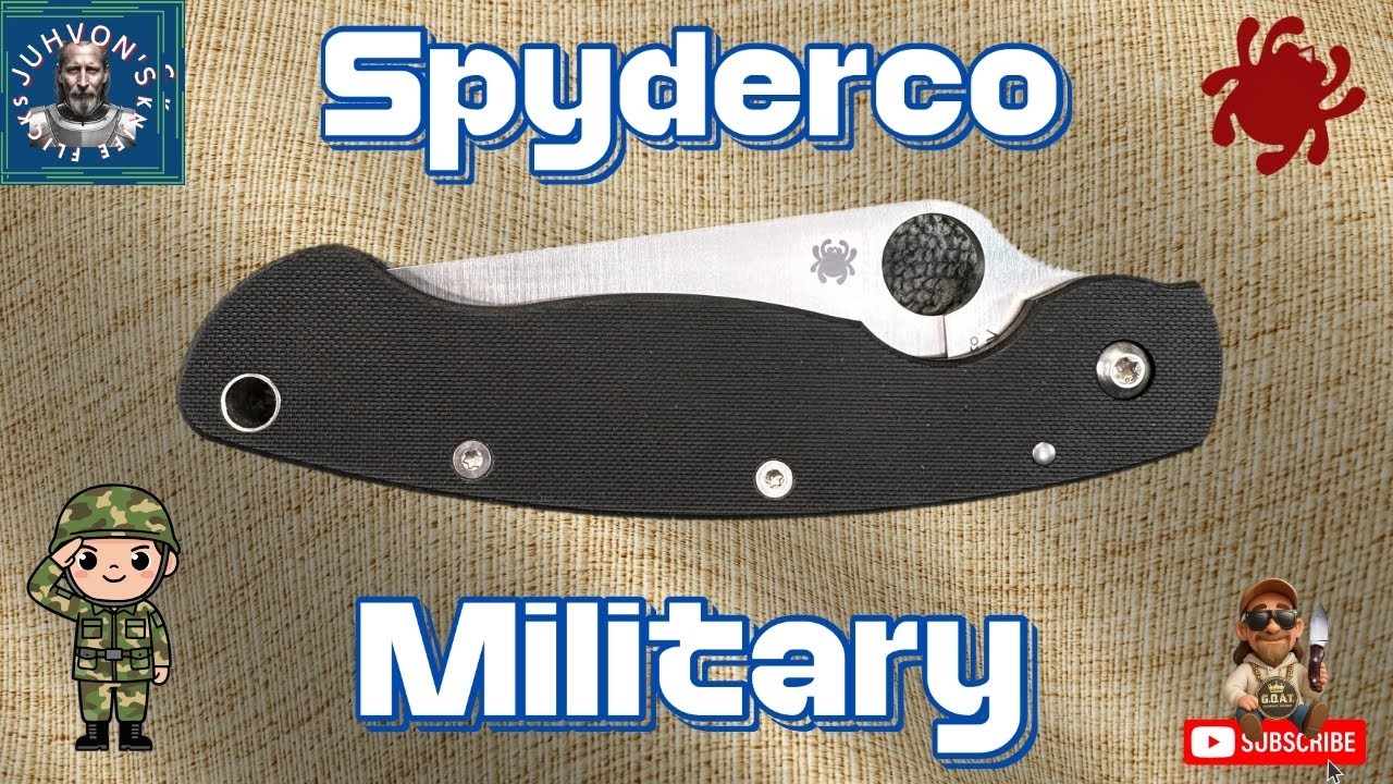 Finally Got My Hands on the Spyderco Military 1