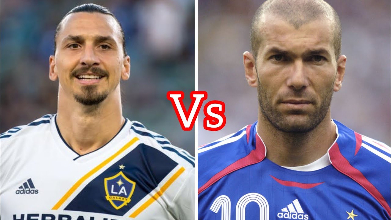 “Zlatan Ibrahimović vs Zinedine Zidane – Complete Career Comparison (Stats, Goals, Trophies)”