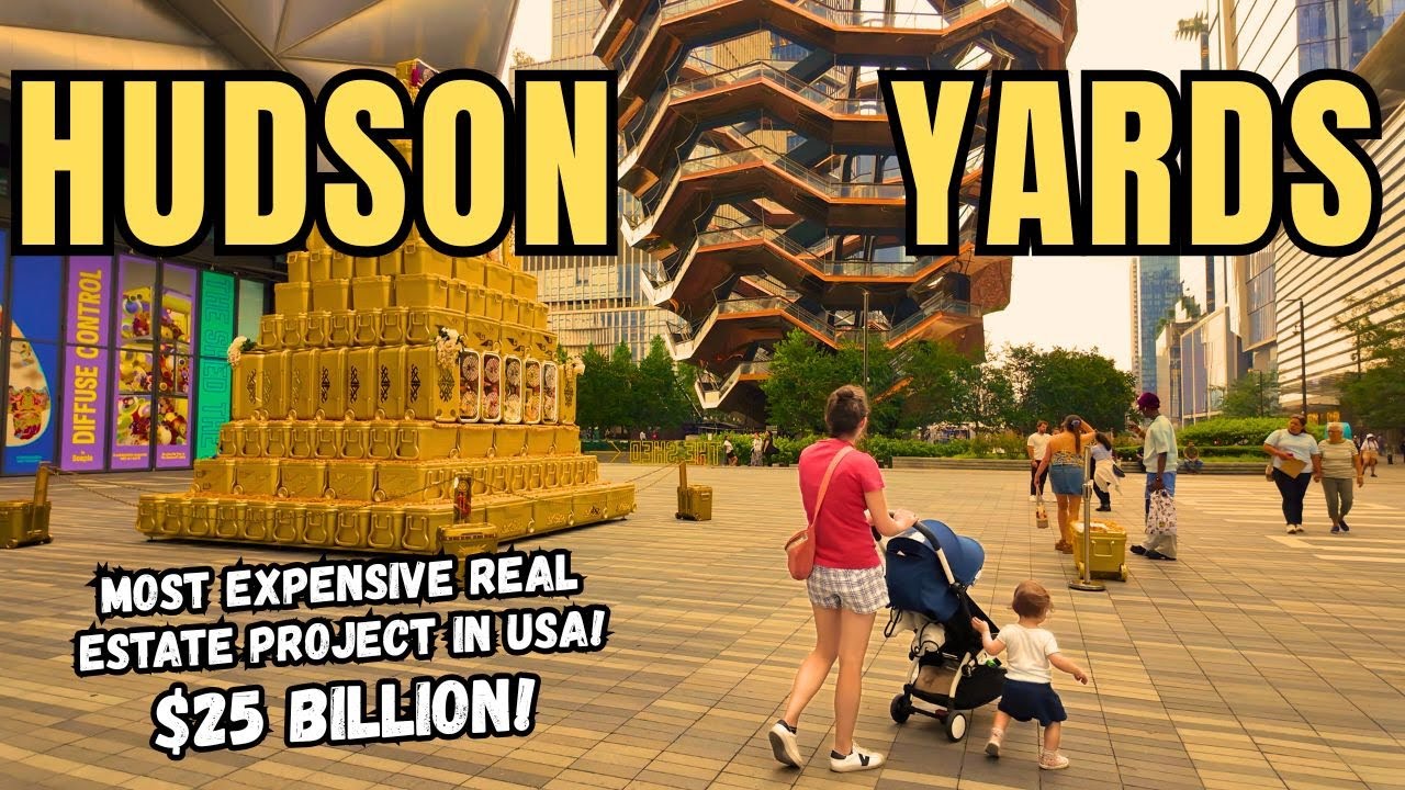 Exploring NYC HUDSON YARDS | Manhattan's $25 Billion LUXURY Mega Project!