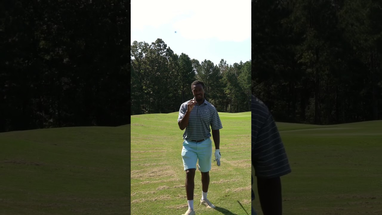 Golf Trick Shot  Trapped Ball Escape & Stunning Approach!