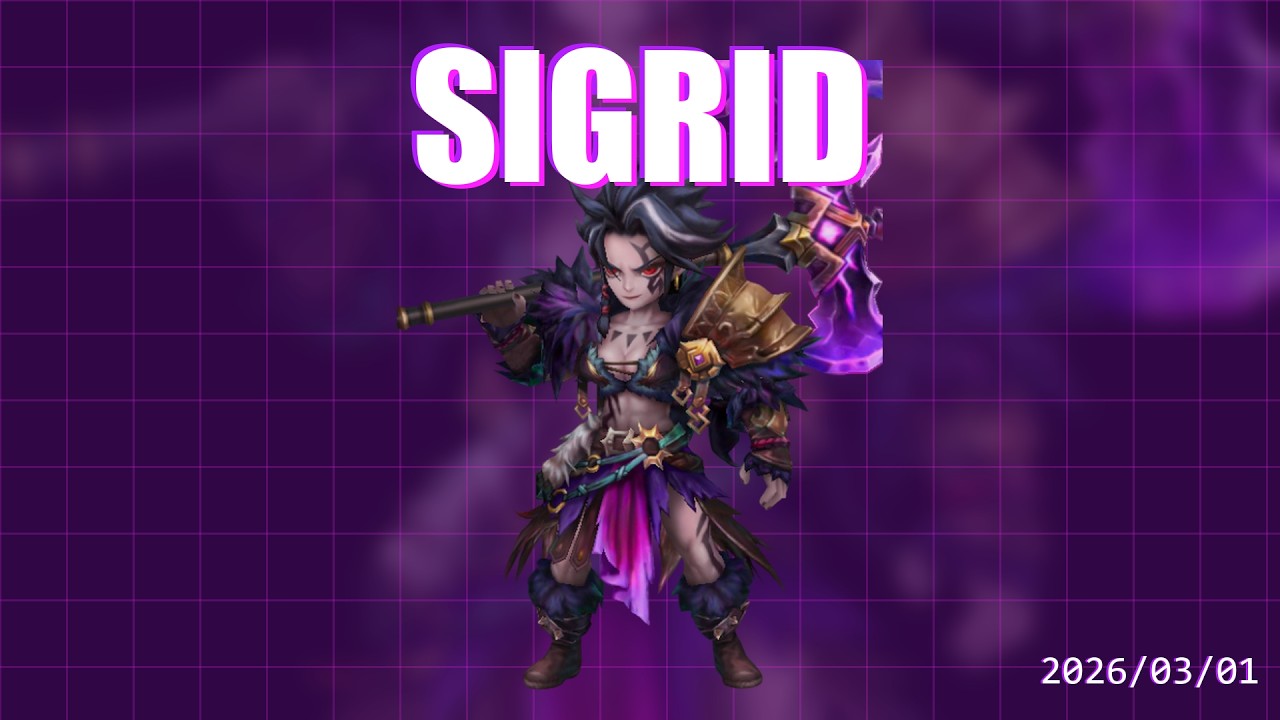 Dark | Sigrid 20260301 | in RTA - Summoners War