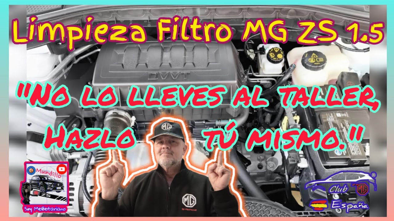 Limpieza Filtro MG ZS 1.5. NO LO LLEVES AL TALLER, HAZLO TÚ MISMO !!