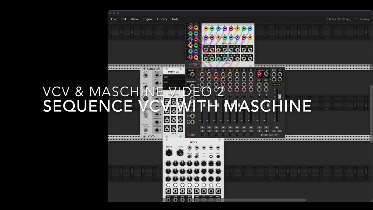VCV Rack & Maschine Video 2 - Sequencing with Nysthi Jooper