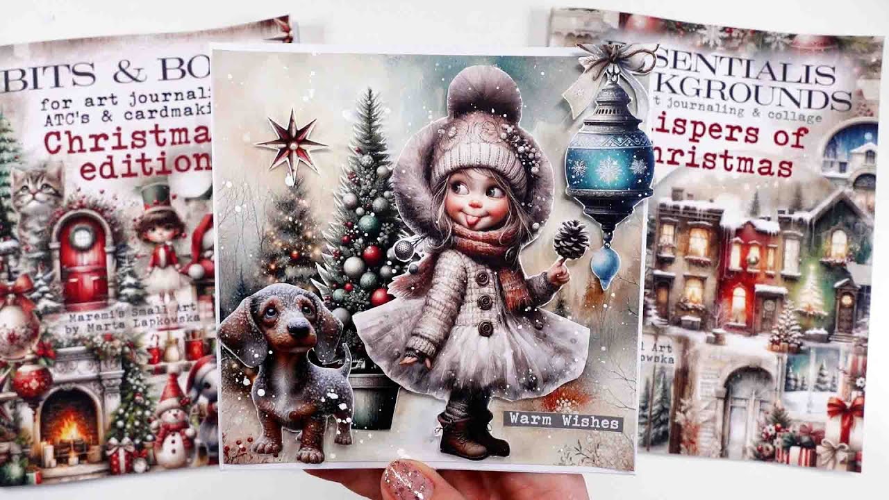 The ULTIMATE Christmas Collage Books for Everyone🎄 'BITS & BOBS' & 'whispers of christmas'