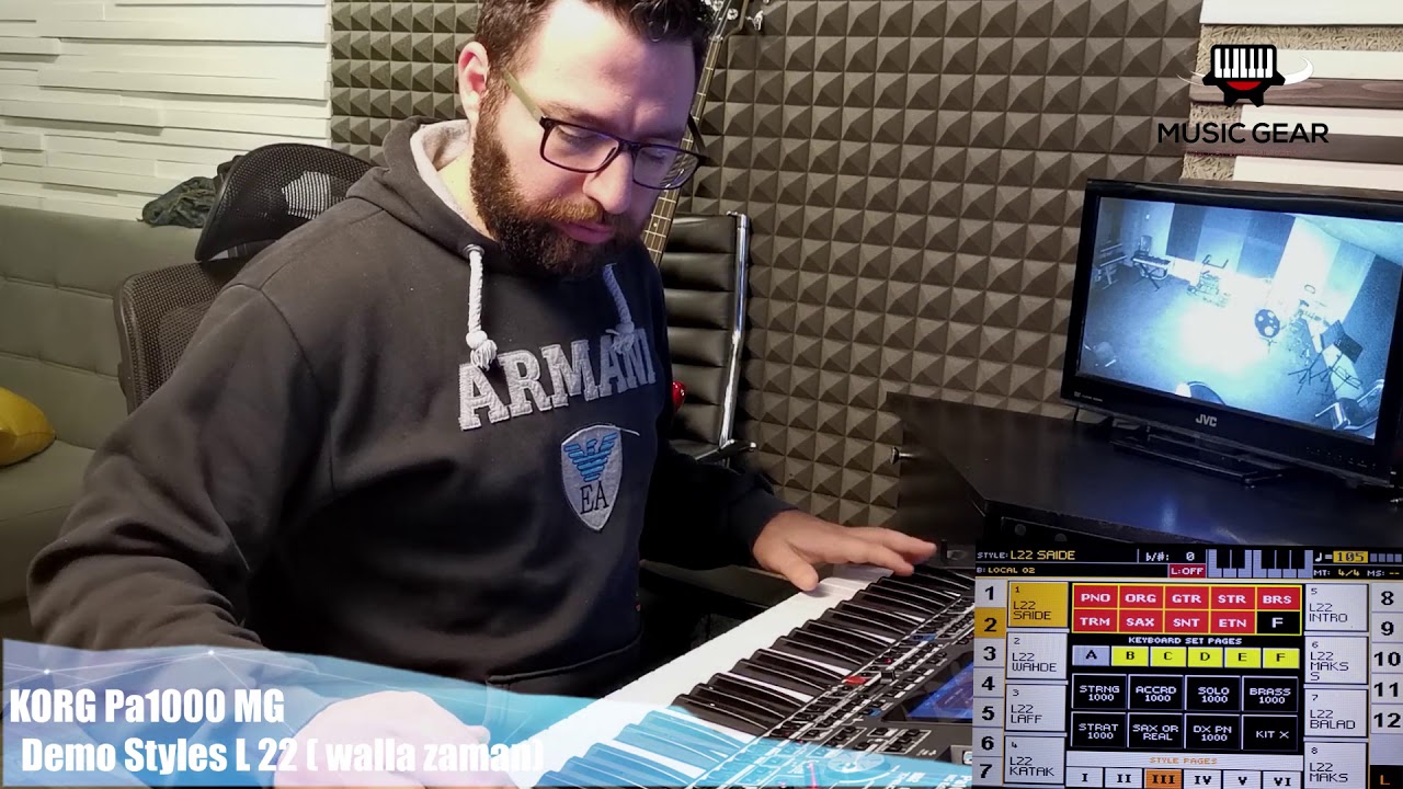 KORG Pa1000 MG Demo 2 Styles L22 Walla Zaman