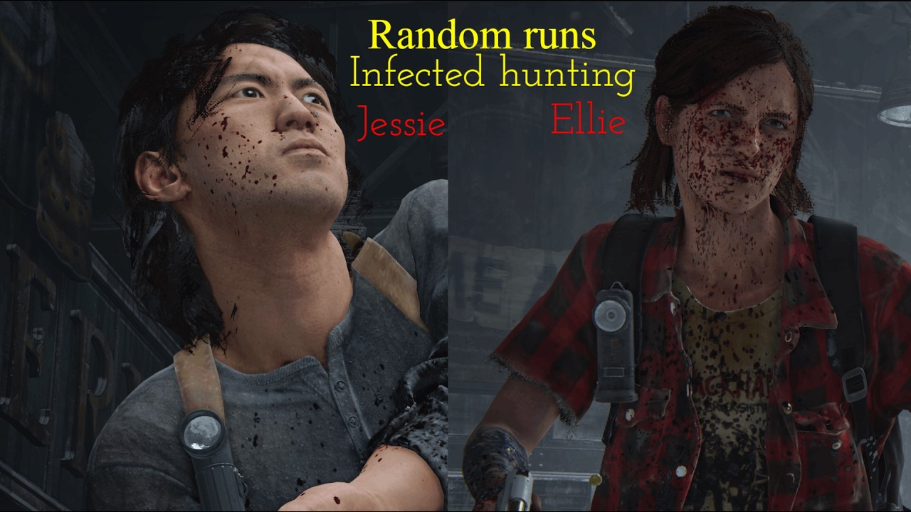 The Last of us 2 | No Return | Random runs | РЕАЛИЗМ || ELLIE + JESSIE | Костоломы