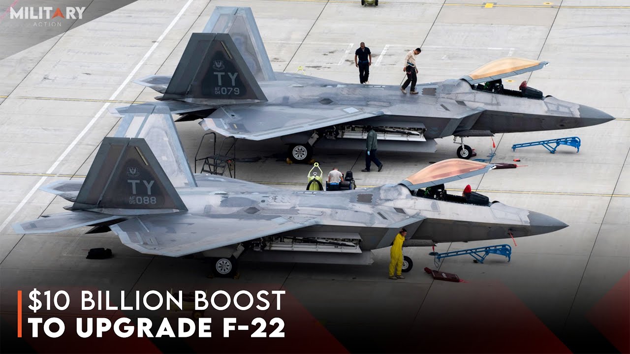$10 Billion F-22 Upgrade Secures Air Superiority Through 2040