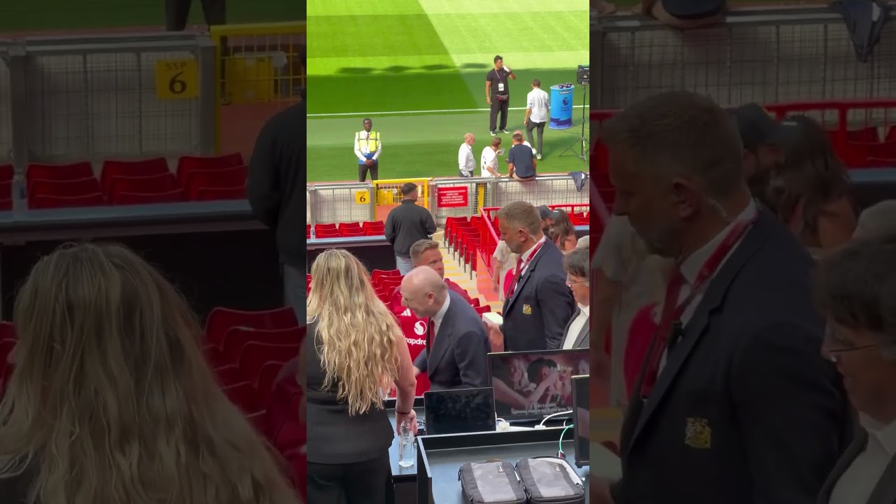 🚨Avram Glazer here today with Omar Berrada. [@NathSalt1] #manchesterunited #mufc