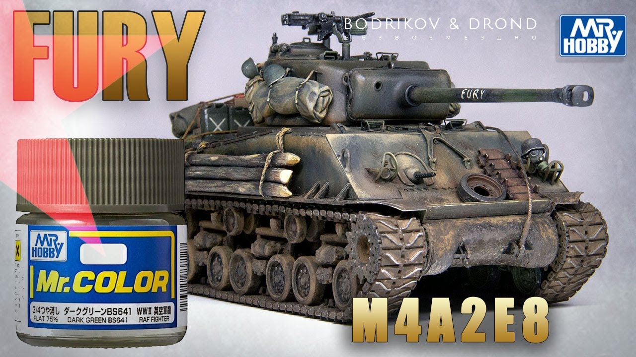 Стендовый моделизм: M4A3E8 Sherman 