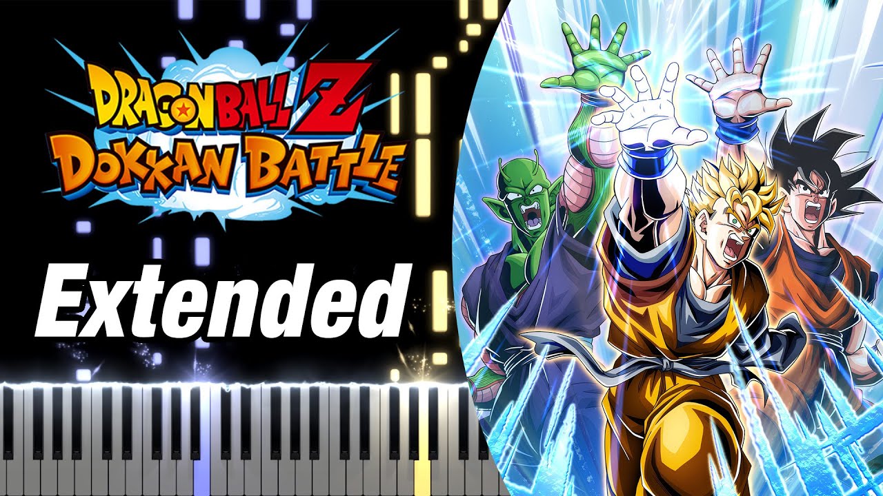 LR STR Future Gohan Active Skill OST - DBZ Dokkan Battle - Piano Tutorial