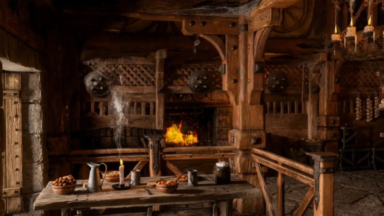 Medieval Tavern Tales: Atmospheric Ambience with Authentic Music